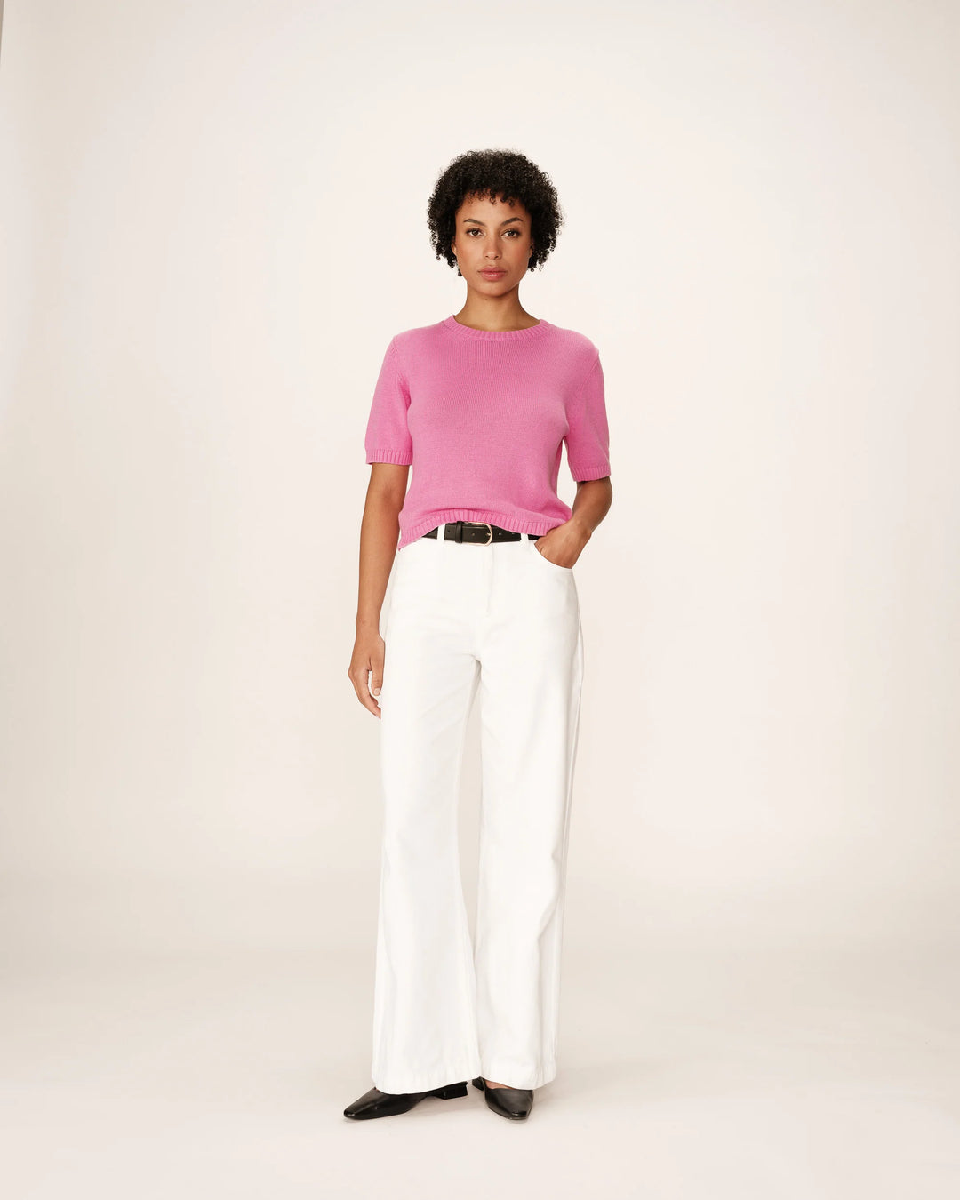 Grace&Mila - Palermo Short Sleeve Knit Sweater