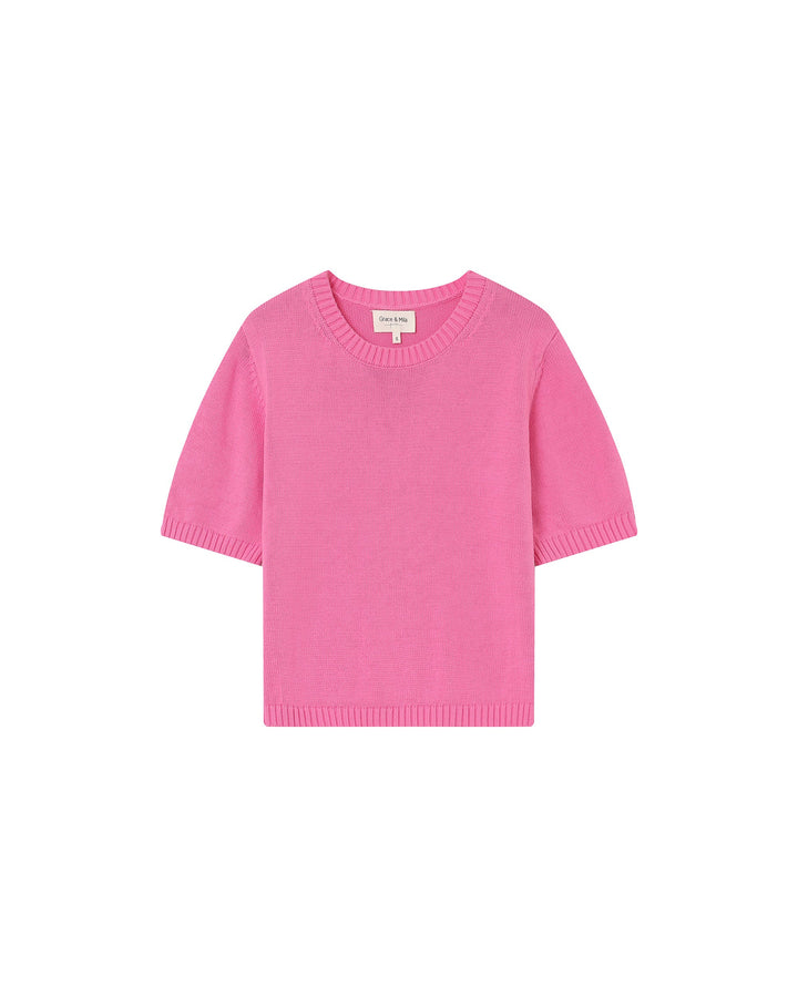Grace&Mila - Palermo Short Sleeve Knit Sweater