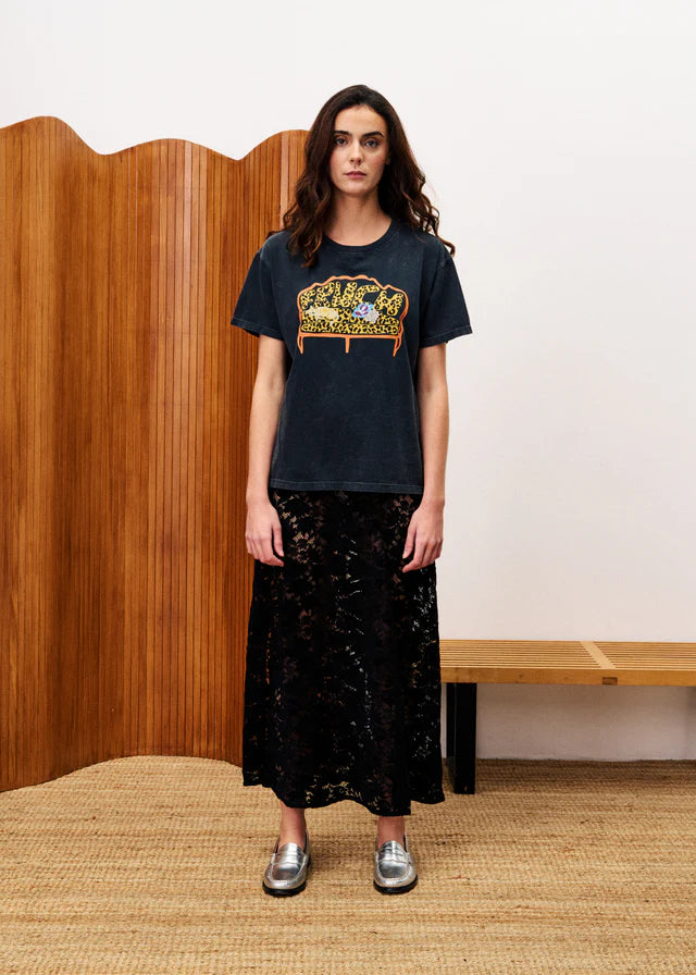 FRNCH - Stevia Anthracite T-shirt