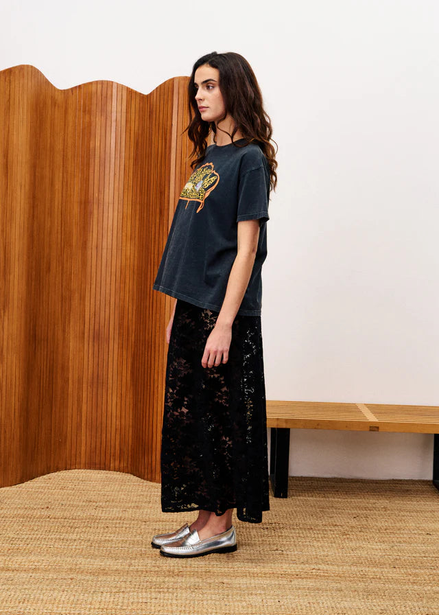 FRNCH - Stevia Anthracite T-shirt