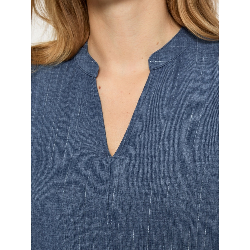 Peppercorn - Gaby Pinstripe Blouse-detailfoto