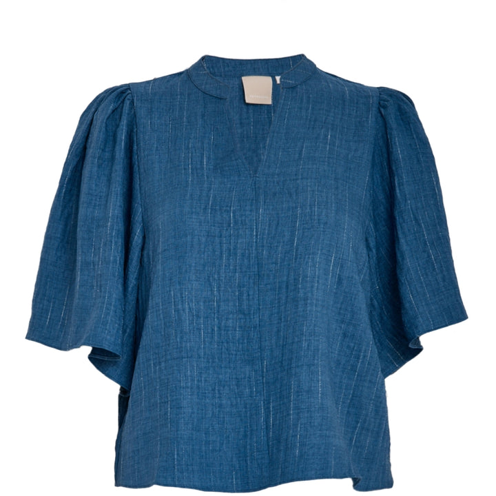 Peppercorn - Gaby Pinstripe Blouse-packshot