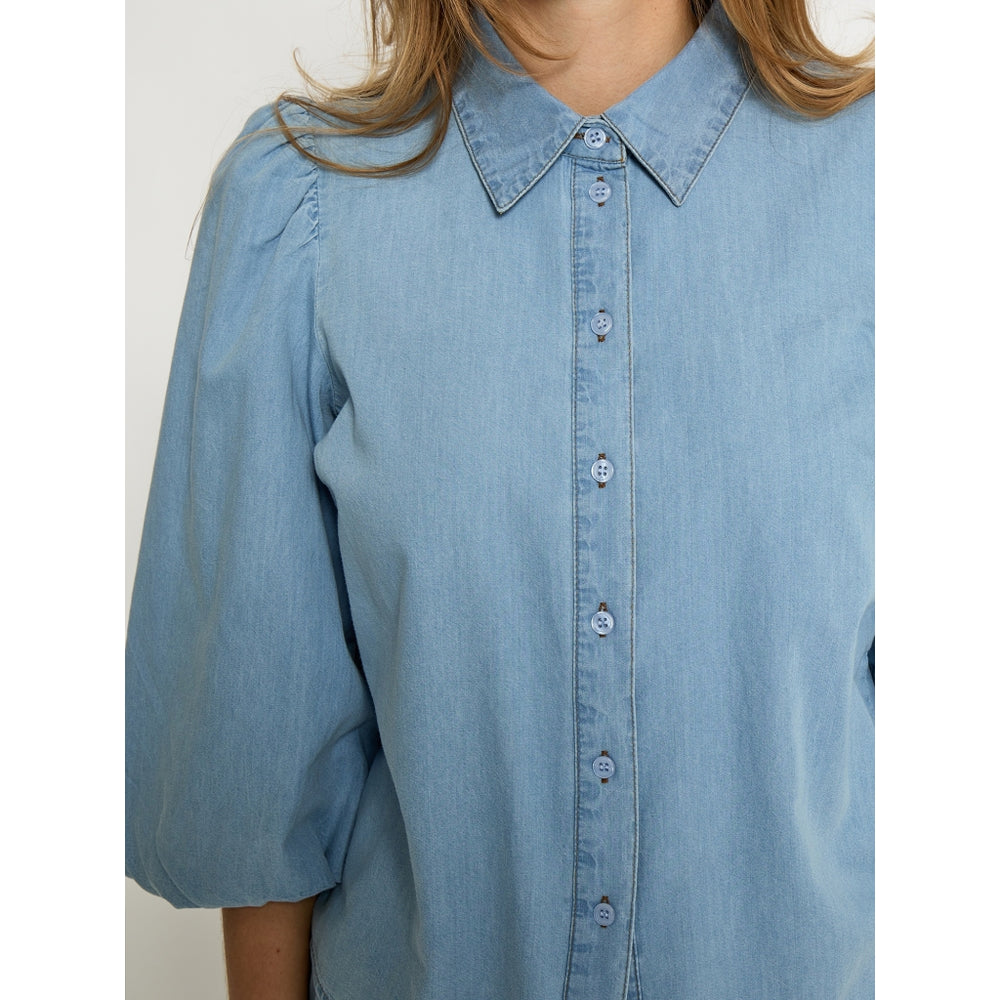 Peppercorn - Nuisa Puff Sleeve Blouse-detailfoto