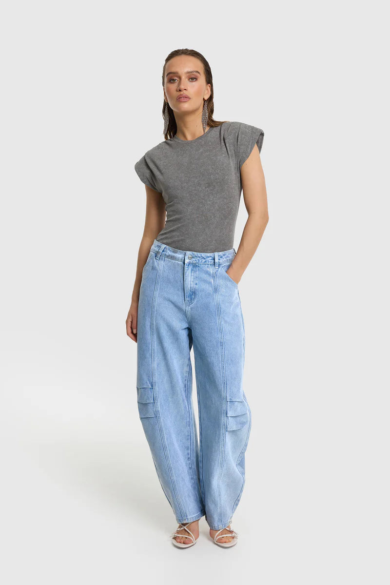 Refined Department - LYON JEANS-vooraanzicht