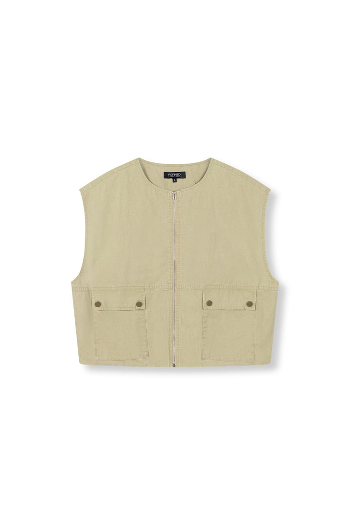 Refined Department - NOA Cargo Gilet-packshot