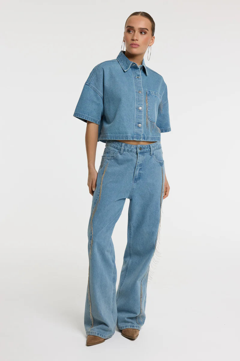 Refined Department - PAYTON PANTS-zijaanzicht