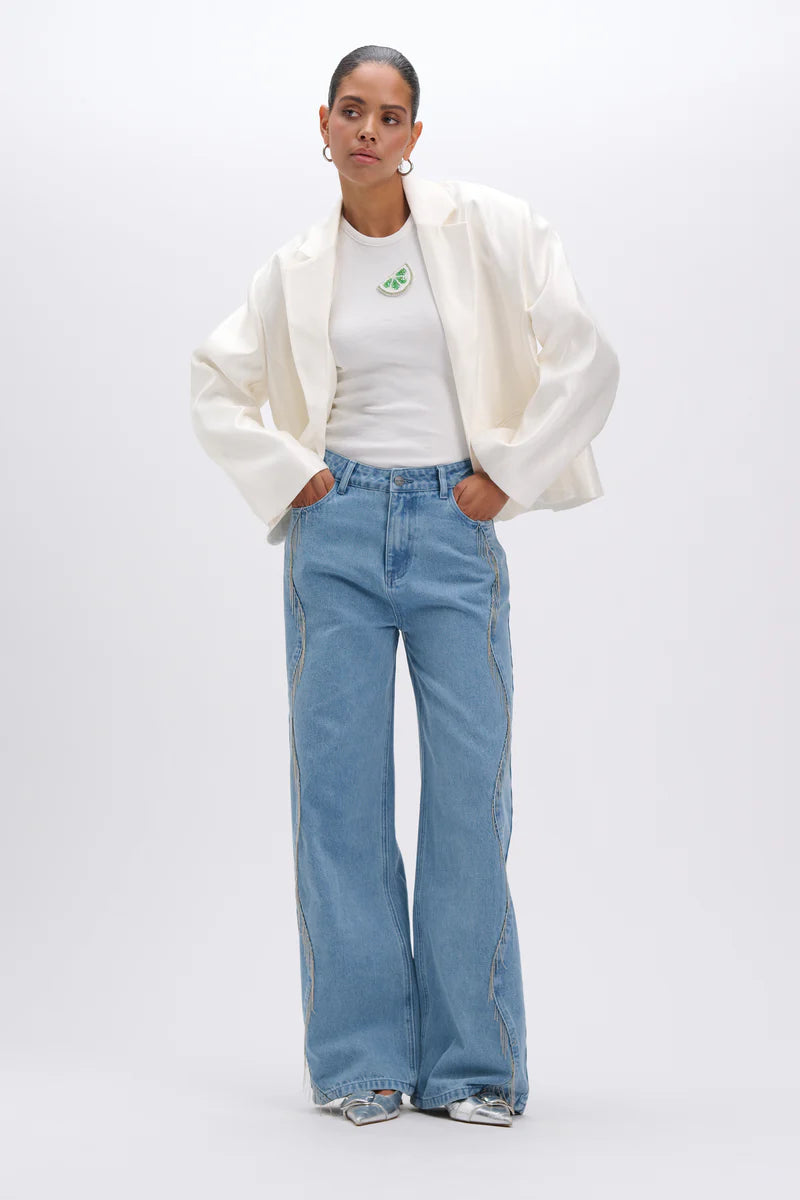 Refined Department - PAYTON PANTS-vooraanzicht