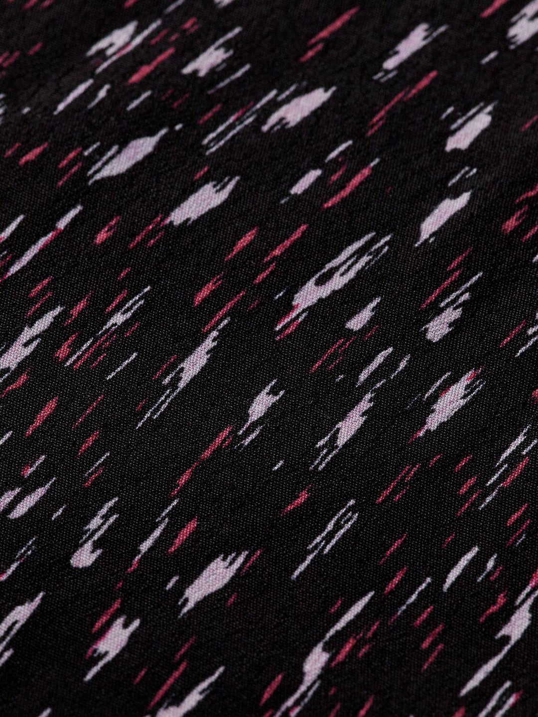 Scotch&Soda - Long-sleeved printed mini dress-detailfoto print