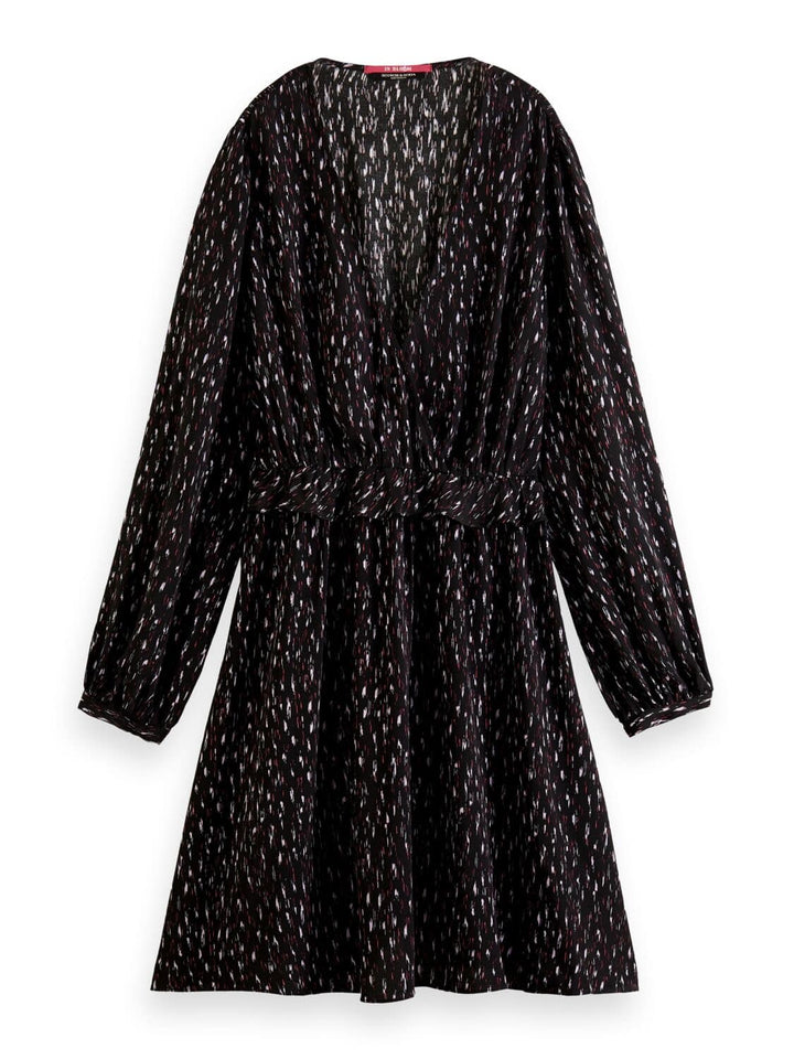 Scotch&Soda - Long-sleeved printed mini dress-packshot