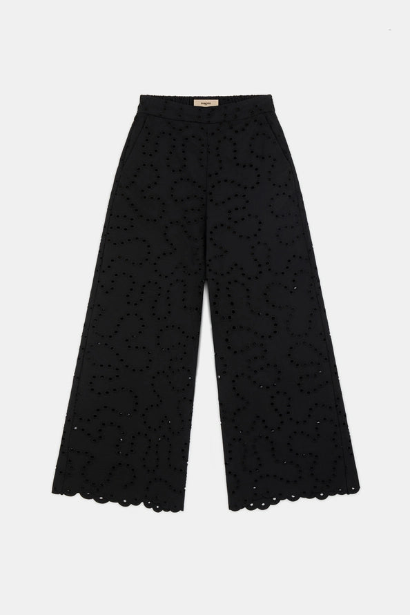 Suncoo - Jane Pants with embroideries-packshot