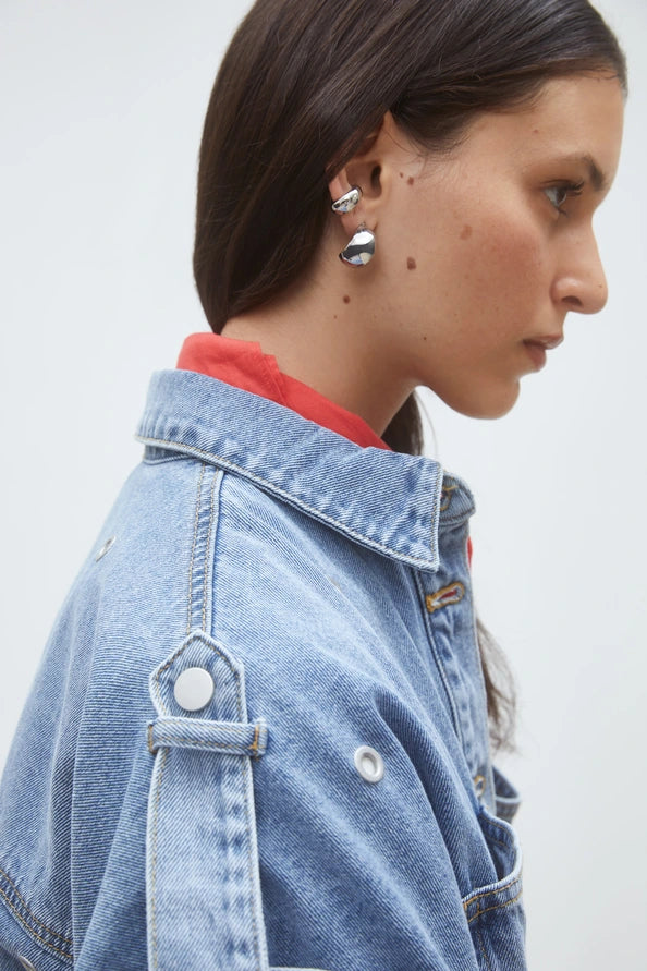 Suncoo - Lord Denim Blouse-zijaanzicht