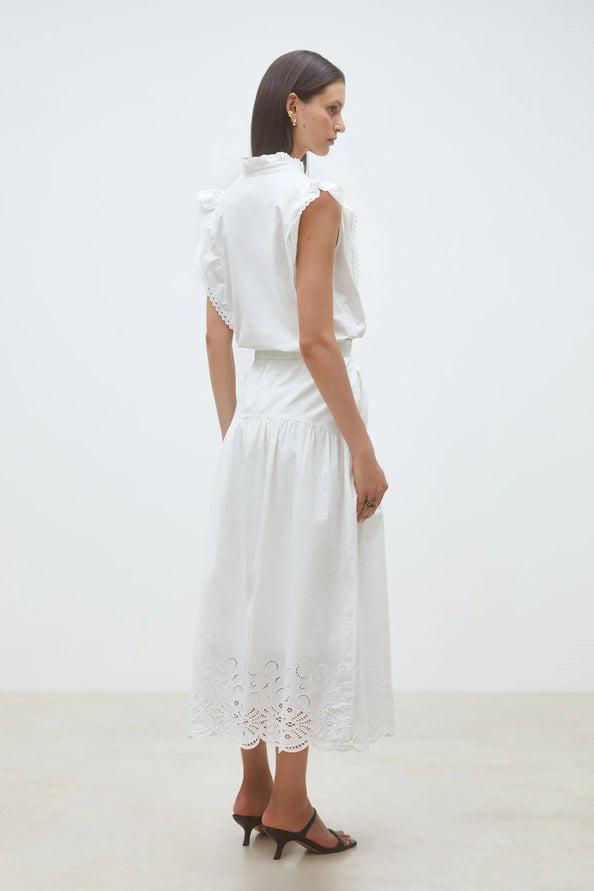 Suncoo - Louna Embroidered Blouse-achteraanzicht