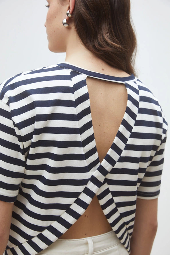 Suncoo - Martilo striped shirt-achteraanzicht
