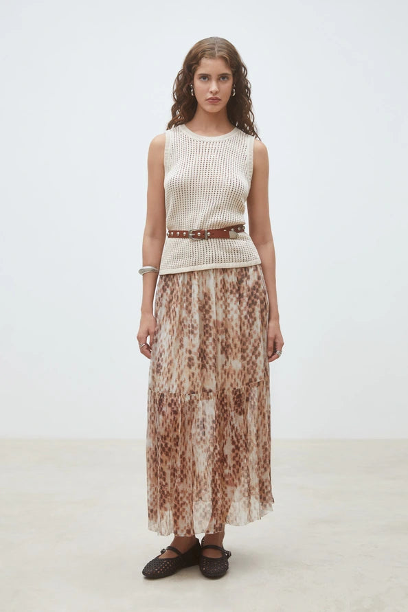 Suncoo - Parikia Openwork knit top-vooraanzicht
