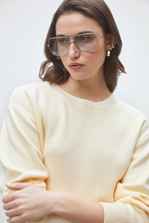 Suncoo - Plamedi jumper with crossover back-detailfoto