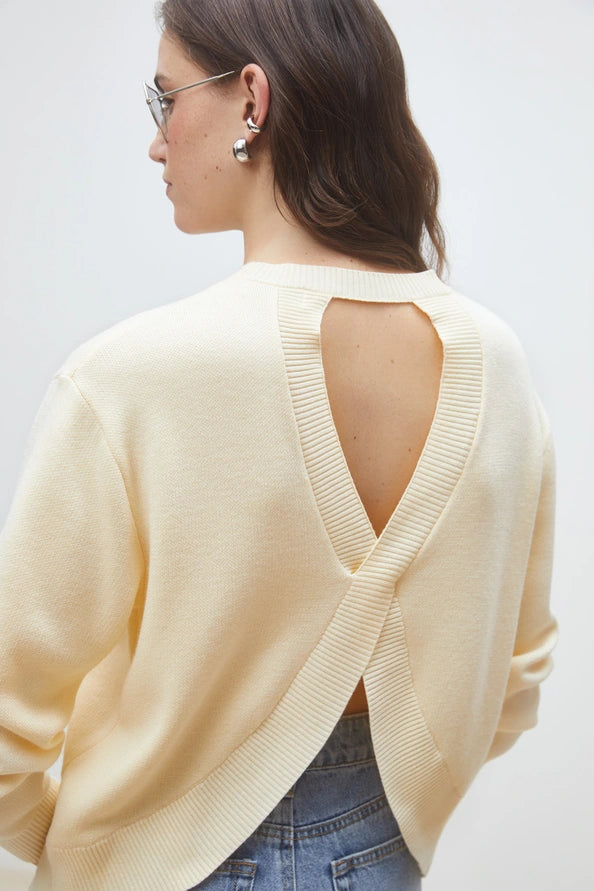 Suncoo - Plamedi jumper with crossover back-achteraanzicht