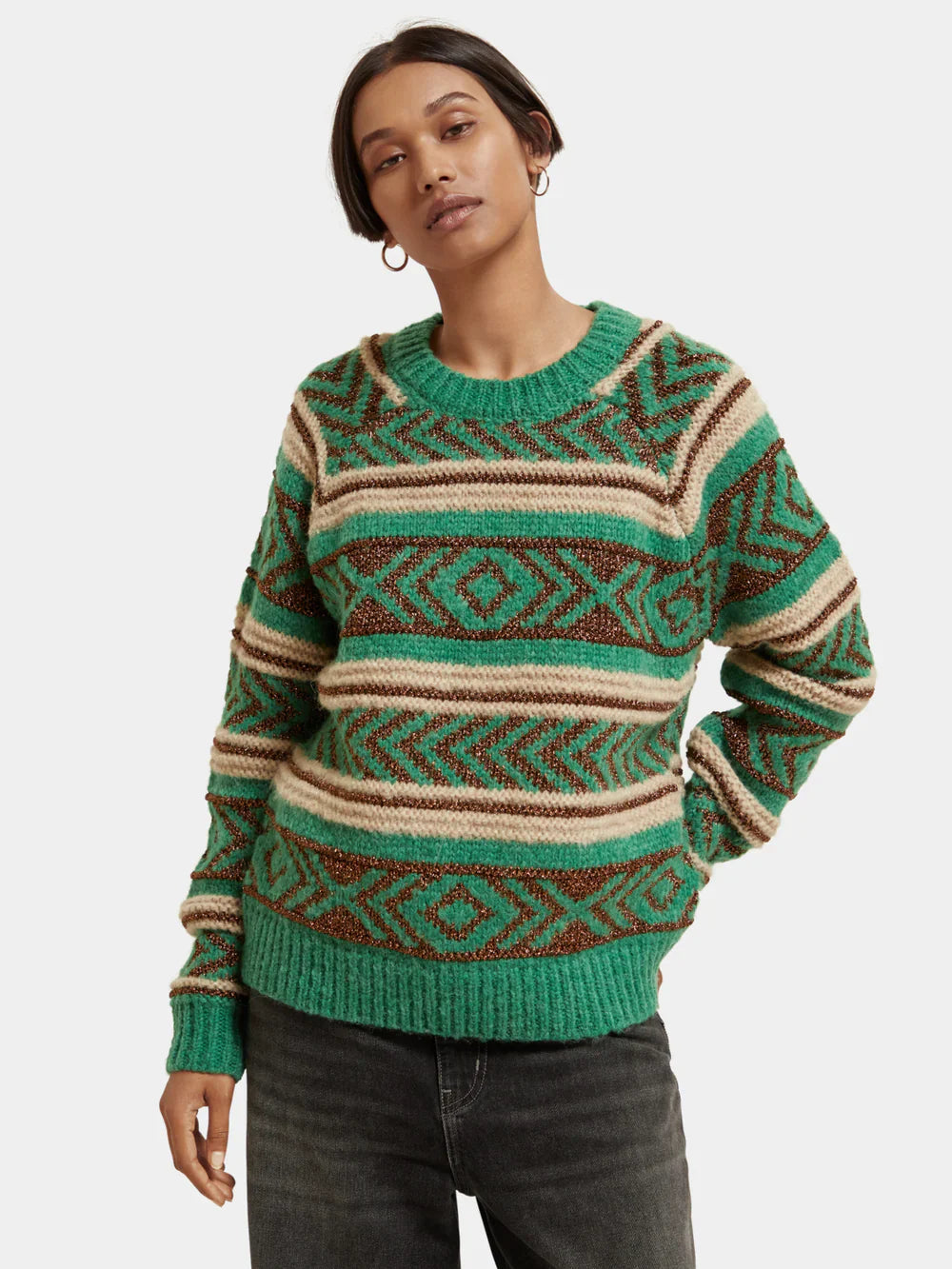 Scotch&Soda - Metallic Fair Ilse Pullover